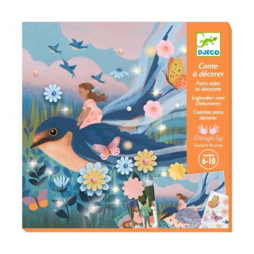   Művészeti műhely - Meseillusztráció, Hüvelyk Panna - Thumbelina