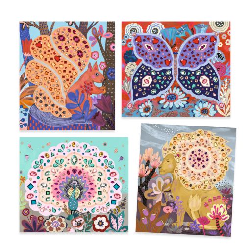 Gyémántszemes strassz képkészítés - Vad szépség - Wild beauty