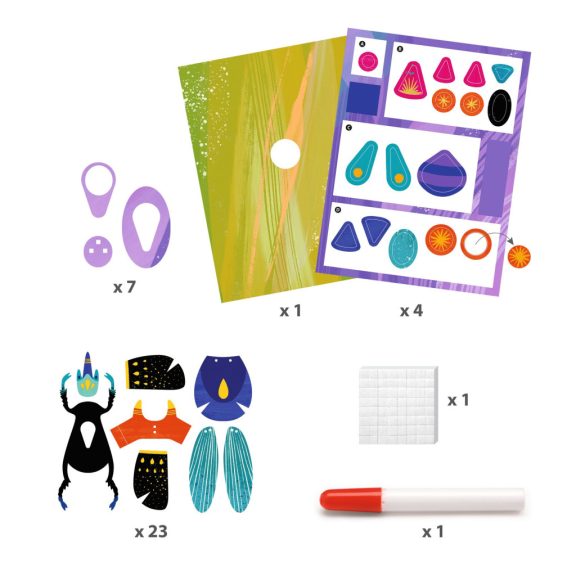 Papírszobor műhely - Bogarak - Paper bugs