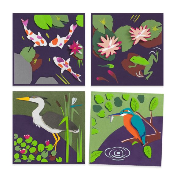 Művészeti műhely - 3D-s tavi életképek - By the Water