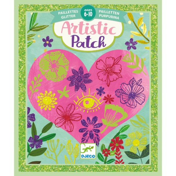 Artistic Patch - Csillámminta készítés - Virág szirmok - Collages - Petals