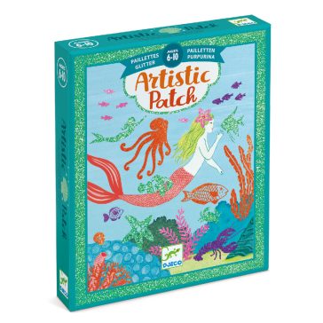   Csillámkép készítés - Sellők az óceán mélyén  Djeco