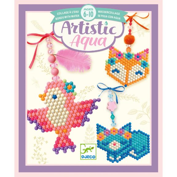 Gyöngykirakó függődísz - róka, cica, madárka Djeco