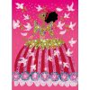 Csillámkép készítő - Csillogó ruhák - Glitter dresses Djeco
