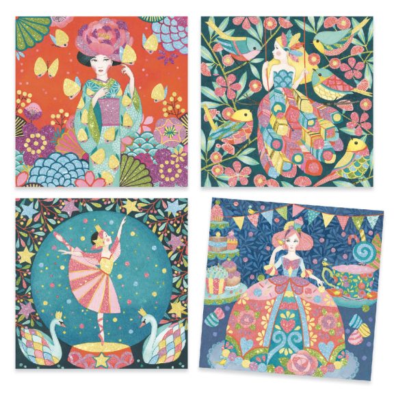 Csillámkép készítő - Ábrándozás - Daydream Djeco