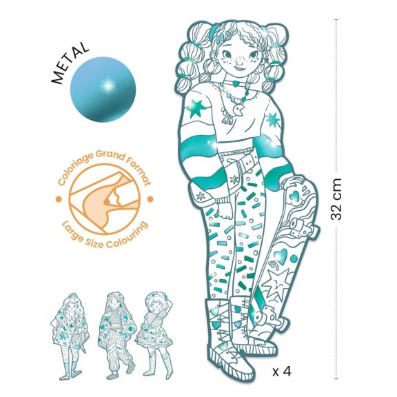 Színezés - Angéla Divat - Angèle and friends