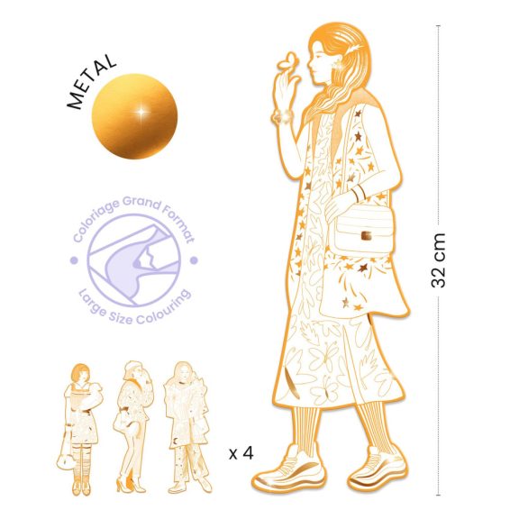 Színezés - Cindy Divat - Scout and friends