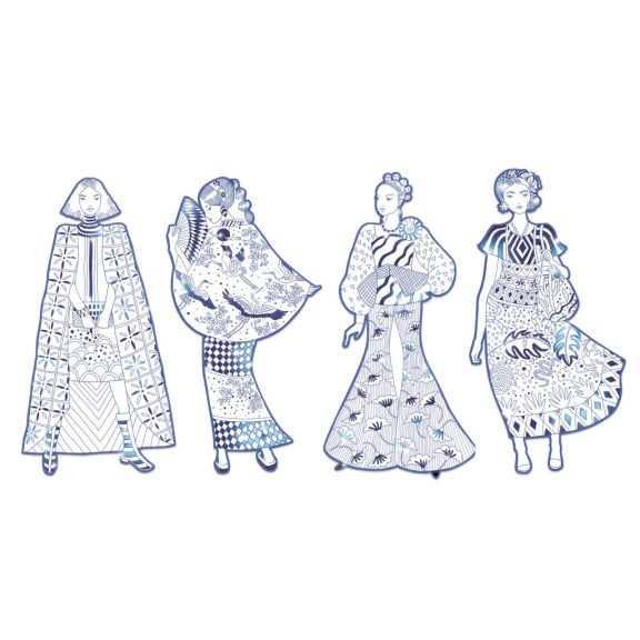 Színezés - Laura Divat - Laura and friends