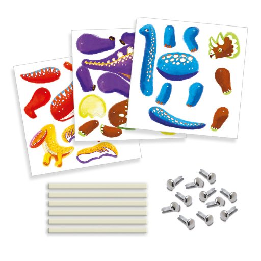 Jancsiszöges állatfigura készítés - Dínók Djeco