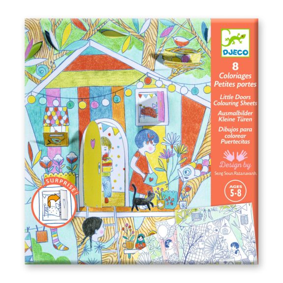 Meglepetés színezők - Nina kuckói - Nina’s play tents