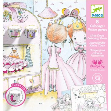   Meglepetés színezők - Pupi kis ajtói - Pupi's little doors