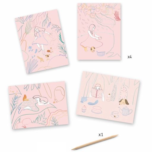 Karckép technika - erdei piknik kisállatokkal