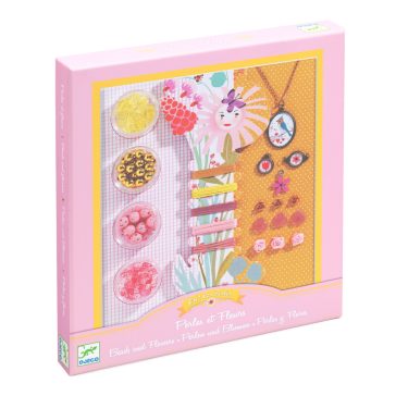 Virágok és gyöngyök - Ékszerkészítő szett  Djeco