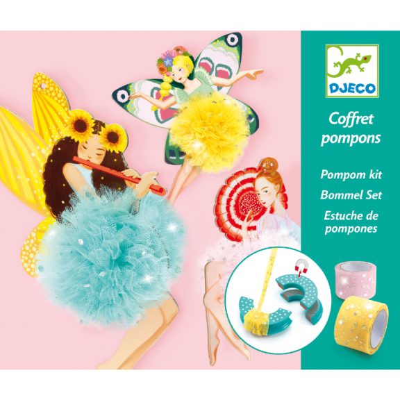 Pompom készítés - Pompom tündérek - Fairy Pompoms