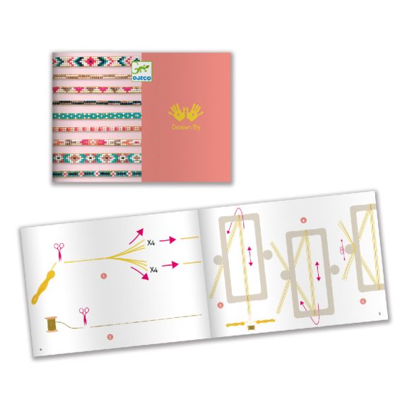 Ékszerkészítő készlet - Karkötők gyöngyszövéssel - Tiny beads