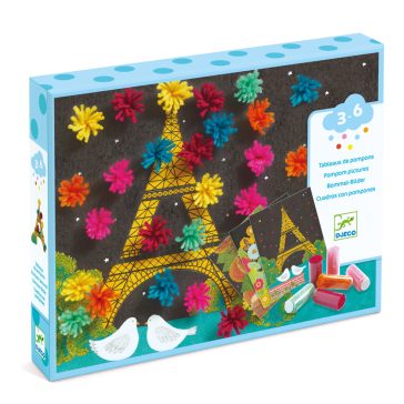 Pompom-kép készítő  Djeco