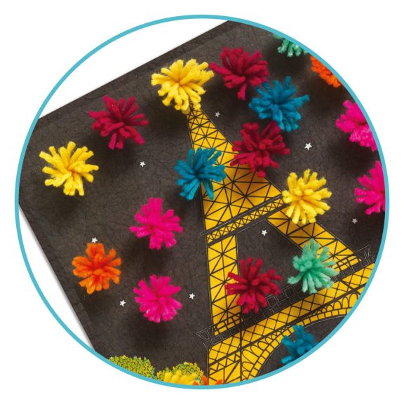 Pompom-kép készítő  Djeco