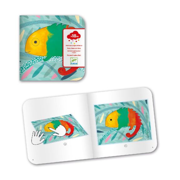 Ujjfestő készlet, tapicskoló Djeco