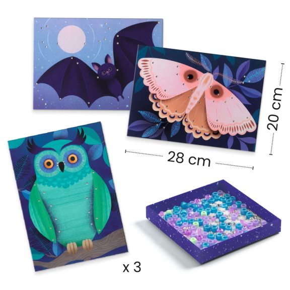 Fűzős képkészítő - Ragyogás az éjszakában - Light up the night