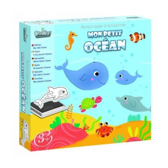 Nyomdakészlet csomag: Dínók és Óceán élőlényei 