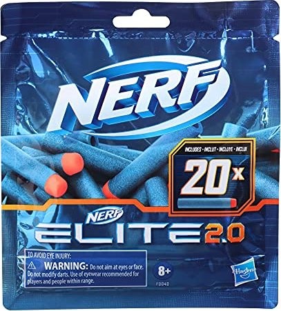 Nerf-elite 2.0- 20db-os utántöltő szivacslövedék