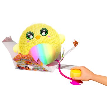 Eolo, biggies felfújható plüss mini, csibe