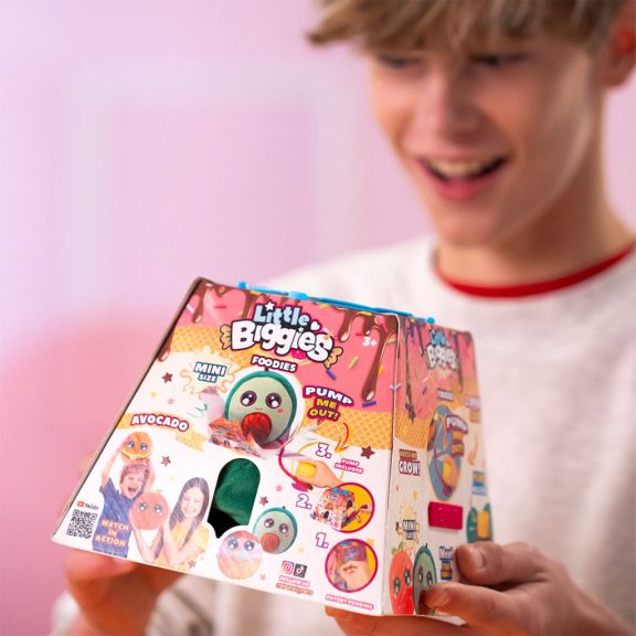 Eolo, biggies felfújható plüss mini, avokádó