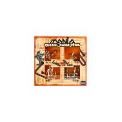 Puzzle Mania - Orange- 4db-os ördöglakat készlet