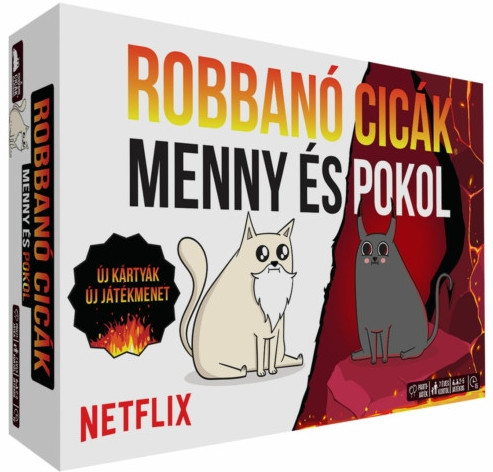  Robbanó cicák – Menny és pokol társasjáték