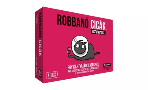  Robbanó cicák - NSFW kiadás társasjáték