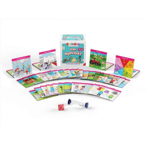 BrainBox Angol nyelvlecke társasjáték - új kiadás