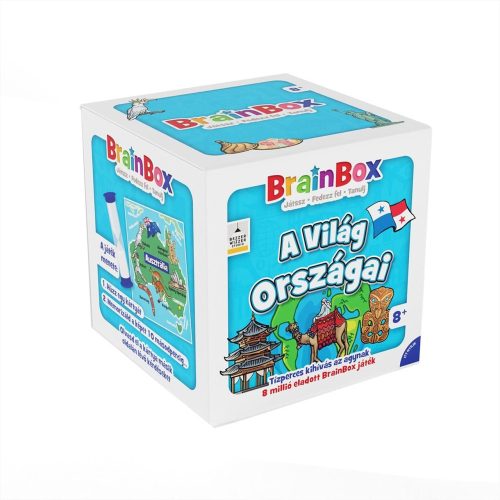 BrainBox A világ országai társasjáték - új kiadás