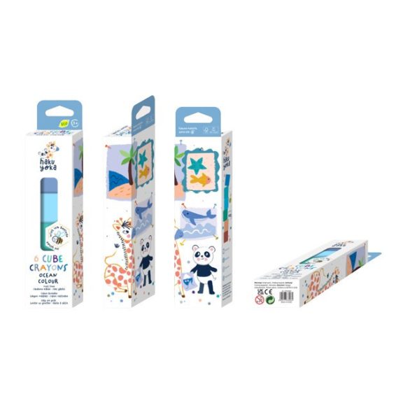Marokkréta méhviaszos kockák 6 db-os, Óceán Haku Yoka