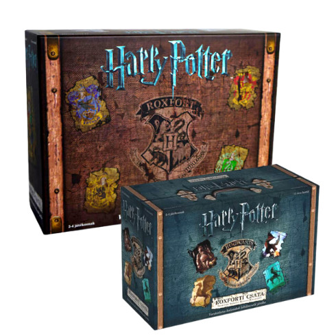 Harry Potter: Roxforti csata társasjáték és Szörnyek szörnyű könyve kiegészítő csomag