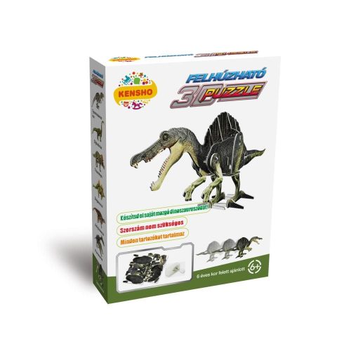 Felhúzható 3D puzzlespinosaurus