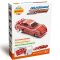 Felhúzható 3D puzzle - piros sportkocsi