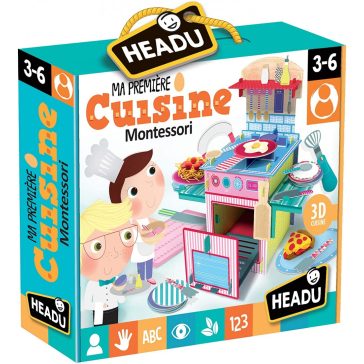 Első konyhám- Montessori fejlesztő kreatív játék-Headu