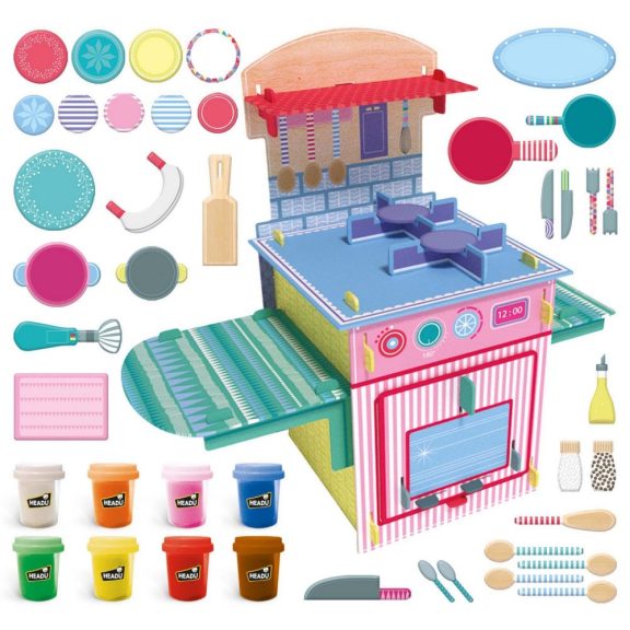 Első konyhám- Montessori fejlesztő kreatív játék-Headu