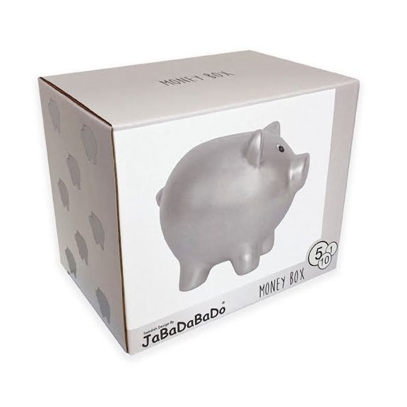 Malac persely, szürke Jabadabado