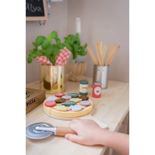 Pizzasütő fa játékkészlet Jabadabado