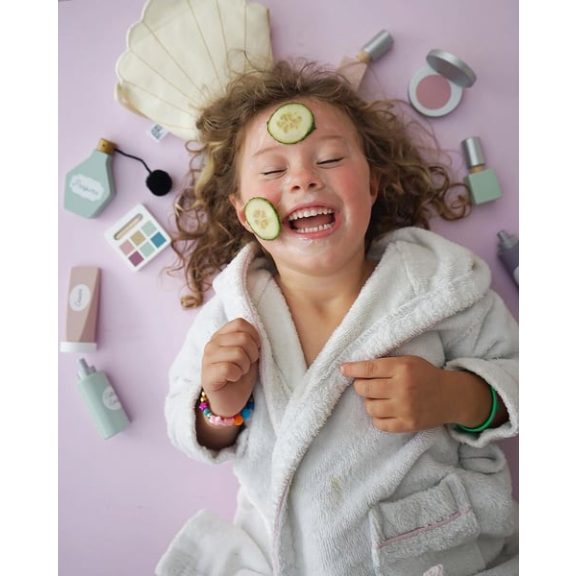 Szépségszalon szerepjáték fából Jabadabado