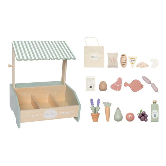 Kis piaci stand Jabadabado