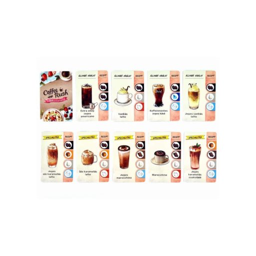  Coffee Rush: Hab a tortán- kiegészítő társasjáték