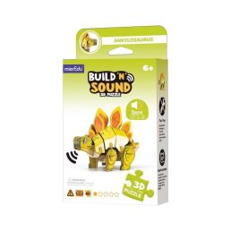 Hangot adó 3D állatos puzzle, Stegosaurus MierEdu