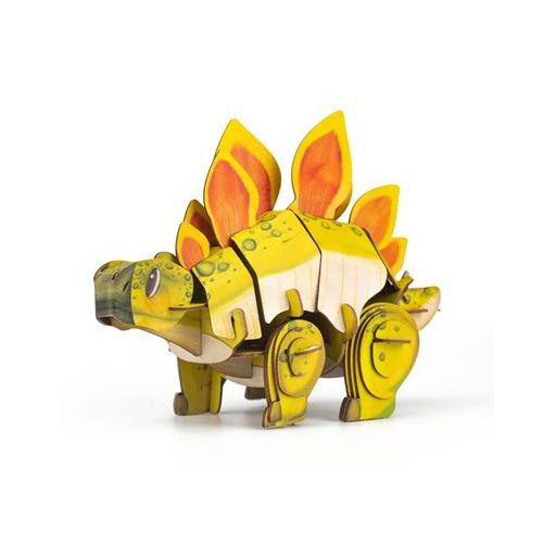 Hangot adó 3D állatos puzzle, Stegosaurus MierEdu