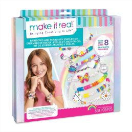   Make it Real ékszerkészítés szivárványok és gyöngyök karkötők
