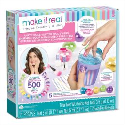   Make it Real szépség parti körmök csillogó dizájn szett