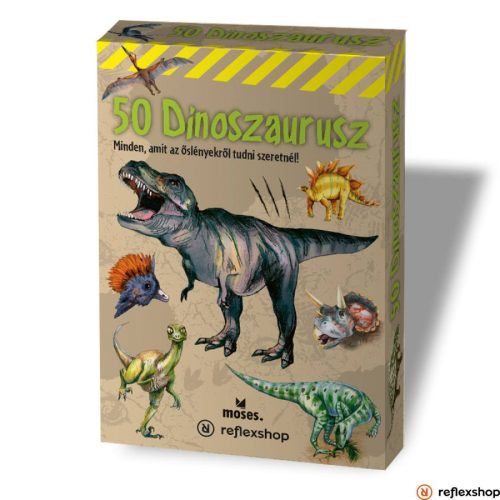 50 dinoszaurusz kártyajáték