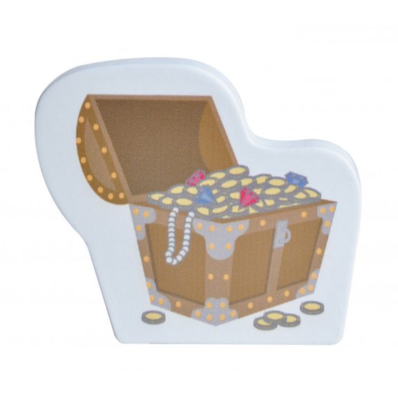 Fa kalózhajó 11 figurával Magni