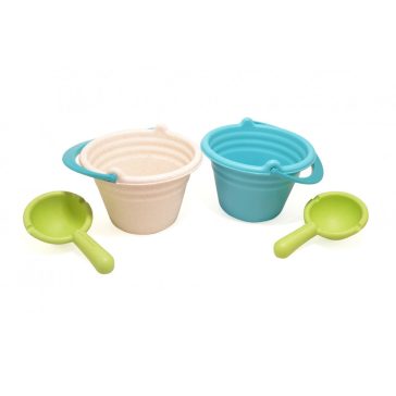 Öko homokozó vödör lapáttal, 2 féle színben, Magni